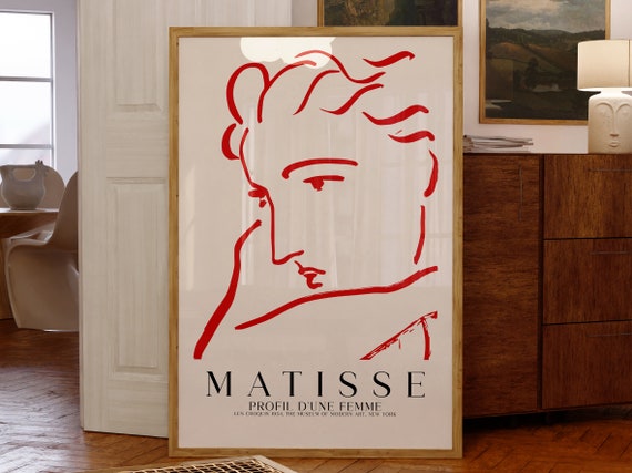 Radiant Elegance Premium Henri Matisse Printbold Colors Iconic Art Modern Decor Wall Art Famous Artwork