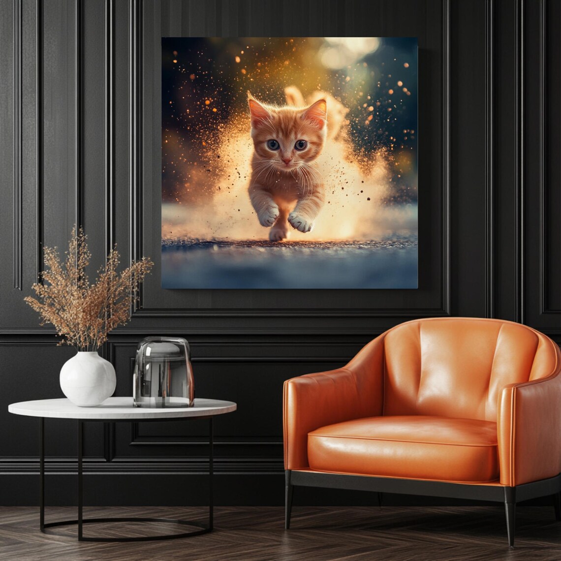 Kitten Wall Art - Playful Cat Poster Print - Image 3
