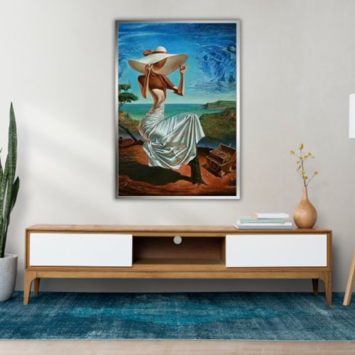 Surrealism Art, Abstract Modern Wall Decor - Image 3