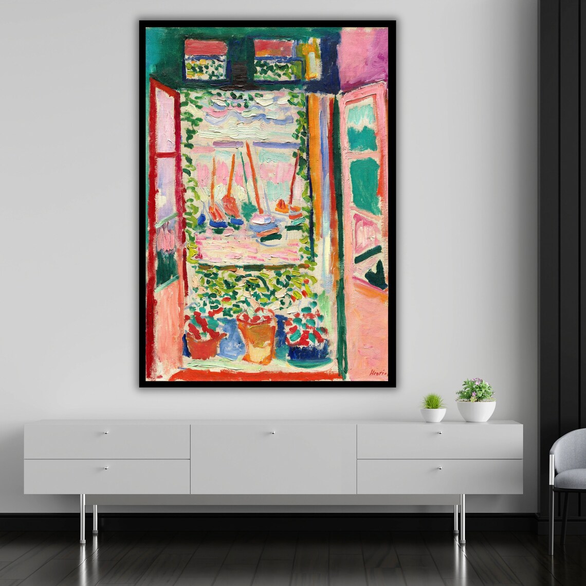 Henri Matisse Open Window Collioure Fauvist Sailboat View Masterpiece Poster - Image 5