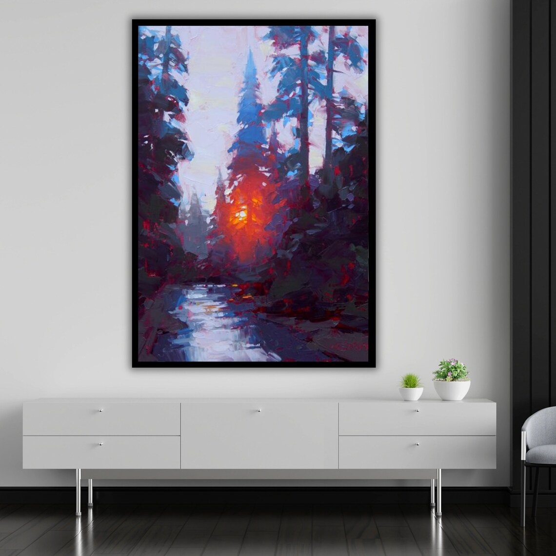 Forest Landscape, Nature Decor - Image 5