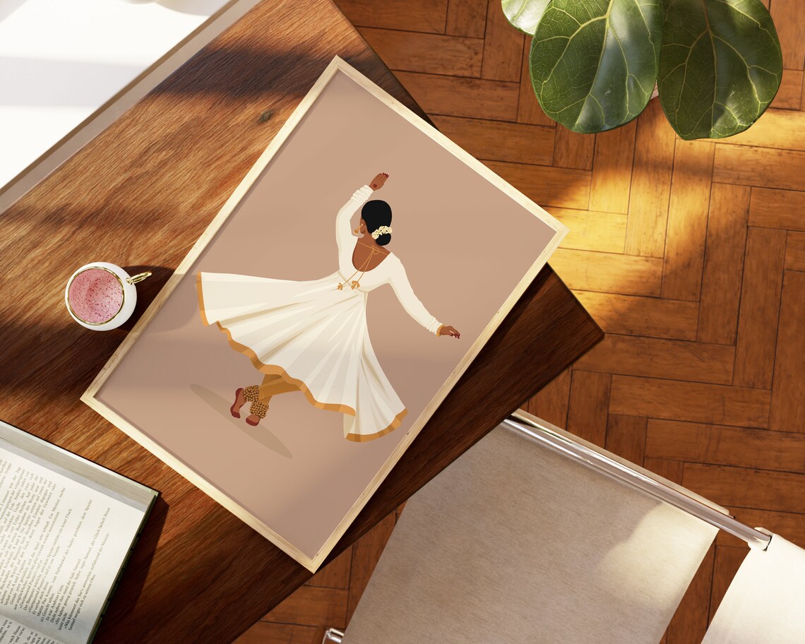 Kathak Dancer - South Asian Art - Image 4