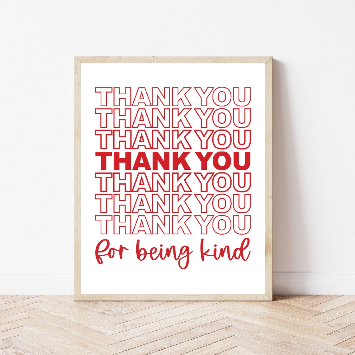 Be Kind Quote Art Print, Classroom Wall Decor