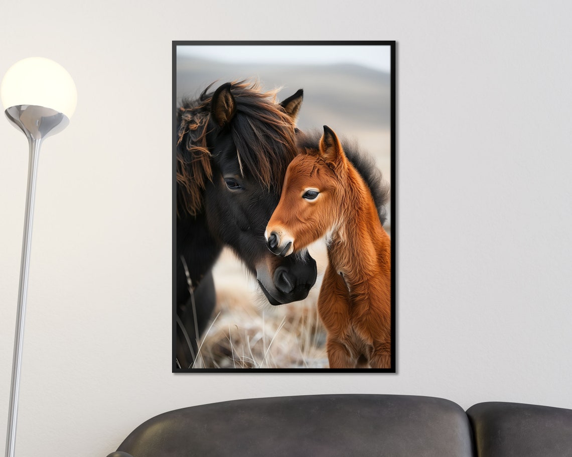 Majestic Horses Poster Beautiful Horse Photography Animal Lovers Wall Art Horse Decor Farm House Decor Western Decor Country Home Decor - Image 2
