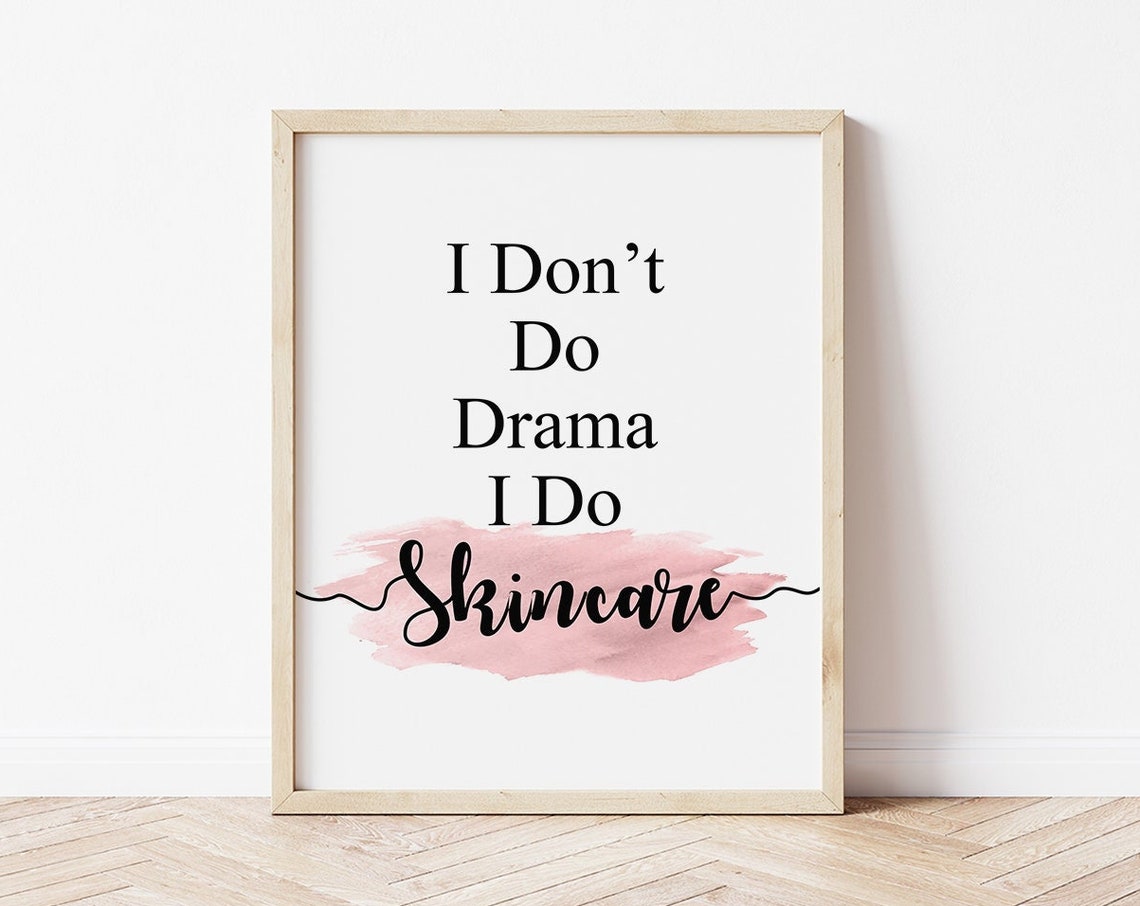 Skin Care Esthetician Decor For Room Esthetician Art Spa Decor Esthetician Poster Esthetician Gifts Aesthetician Art