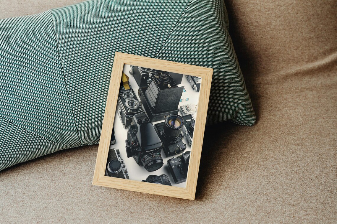 Vintage Camera Collection, Retro Photography Decor - Image 4