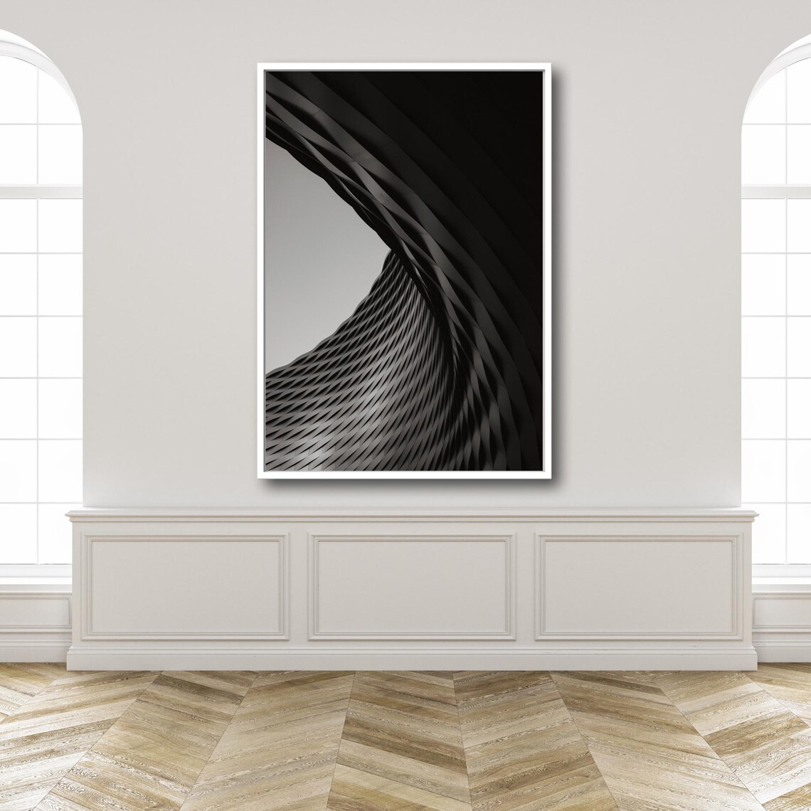 Abstract Architectural, Modern Minimalist Geometric Pattern - Image 5