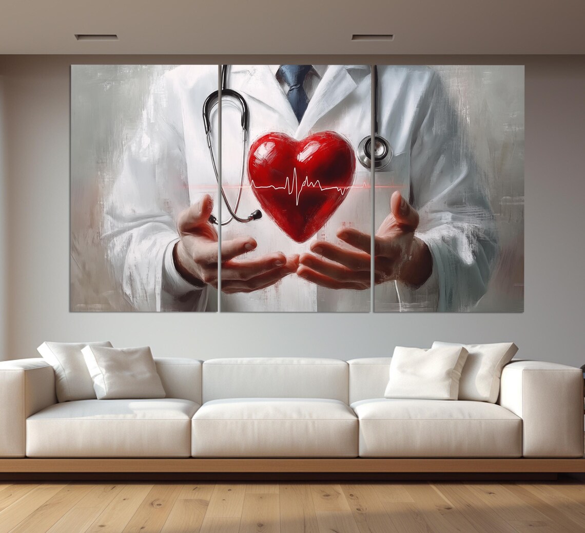Cardiology Wall Art, Medical Office Poster Print - Image 3