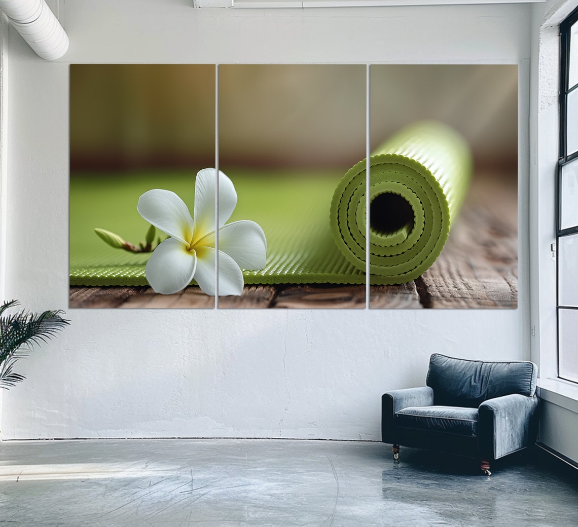 Minimalist Yoga Poses Line Art Zen Studio Meditation Wall Art Poster - Image 3