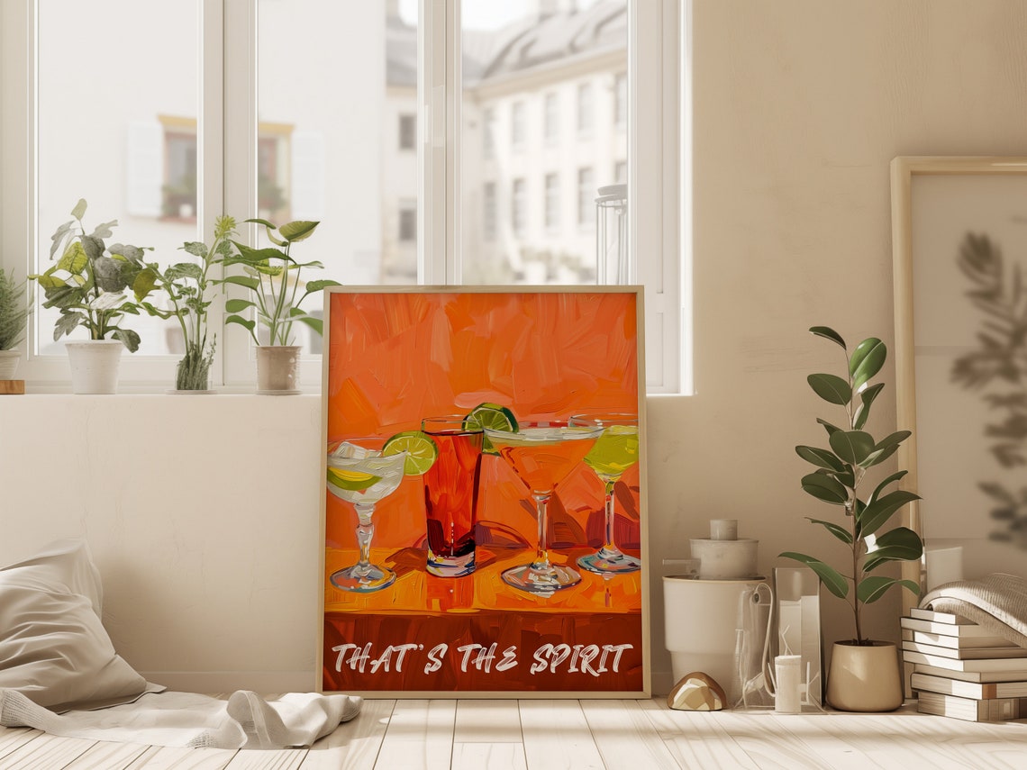Vintage Liquor Poster, Funny Retro Bar Art - Image 4