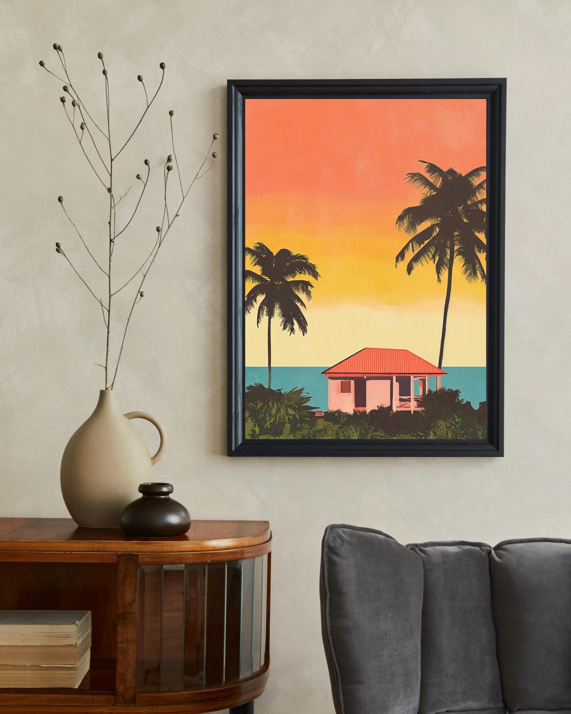 Martinique Travel Poster, Caribbean Home Decor - Image 2