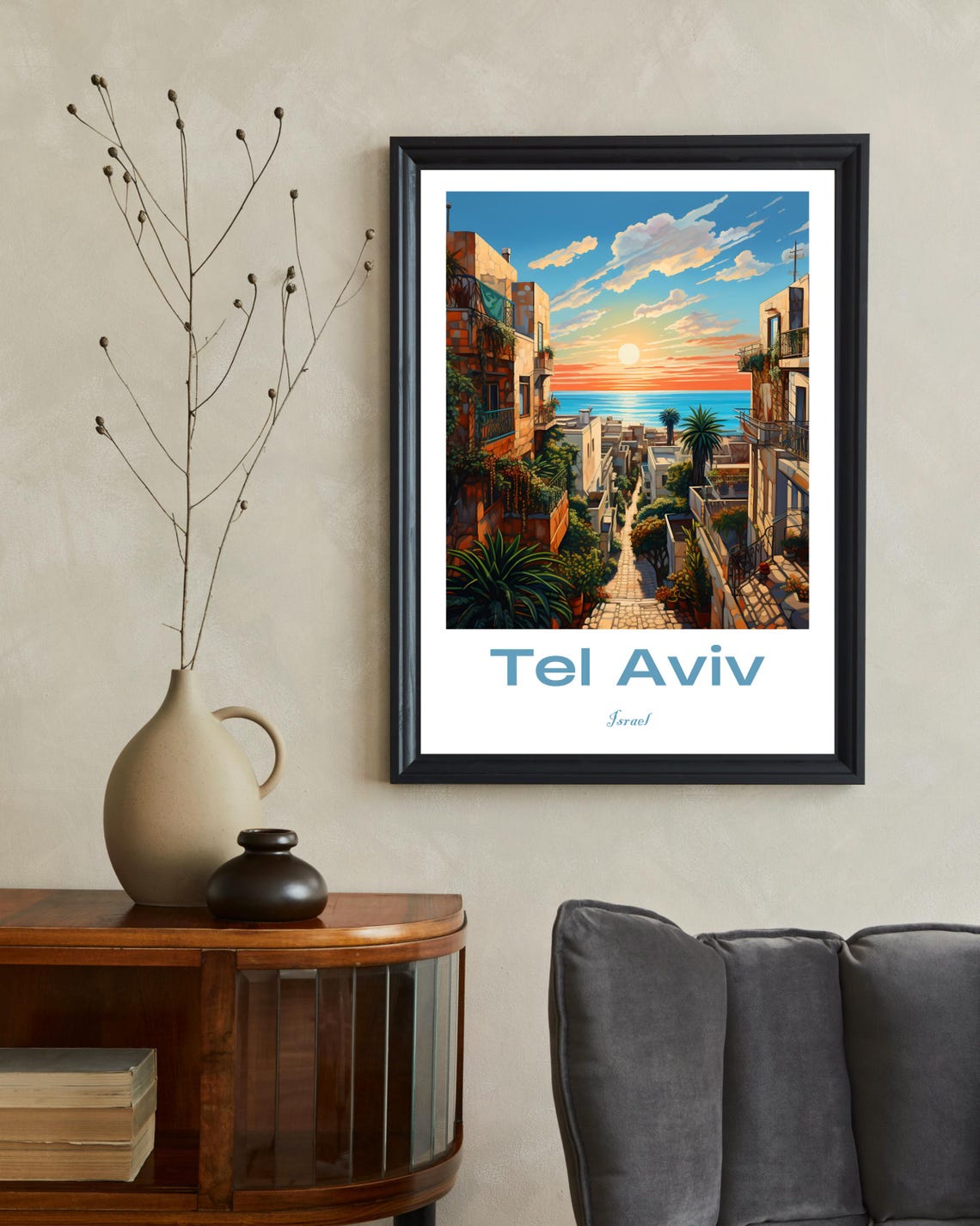 Tel Aviv, Israel Travel Poster - Image 2