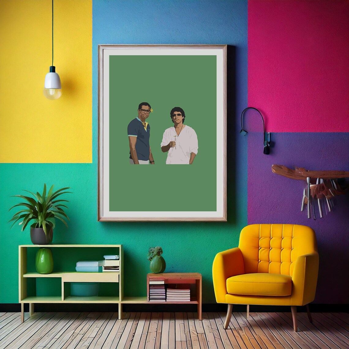 Zindagi Na Milegi Dobara Funny Scene Poster - Image 3