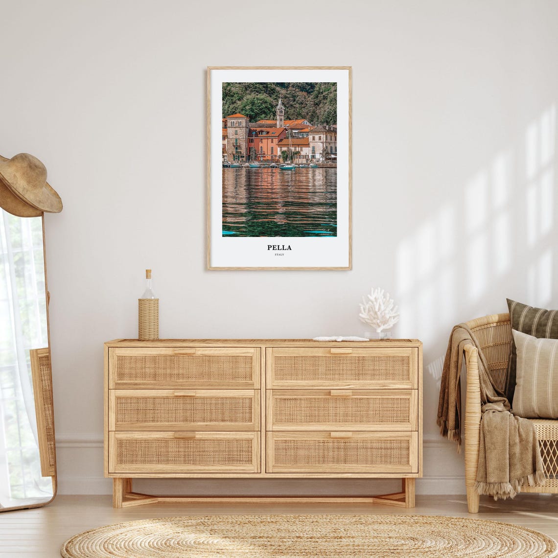Pella Print Italy No 1 Pella Photo Poster Pella Travel Wall Art Pella Map Print Pella Photography Print Pella Wall Dcor - Image 2