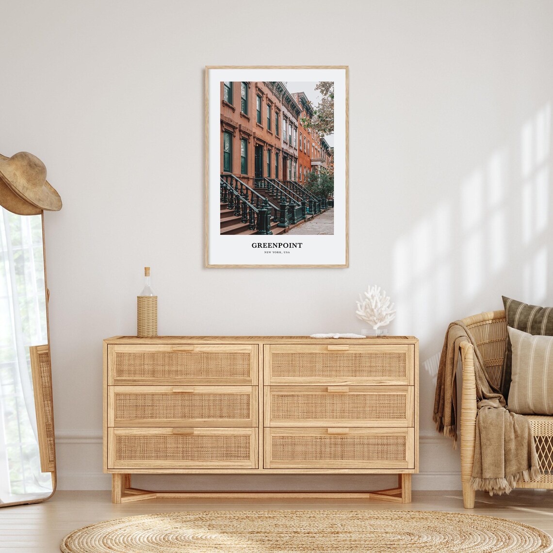 Greenpoint Travel Poster, New York Place Print - Image 2