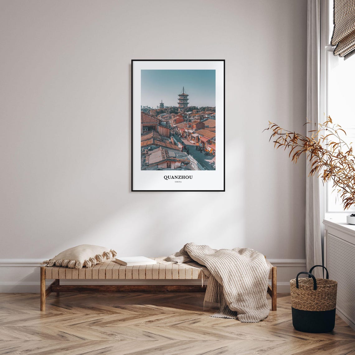 Quanzhou Print Quanzhou Photo Poster Quanzhou Travel Wall Art Quanzhou Map Print Quanzhou Photography Print Quanzhou Wall Dcor China - Image 3