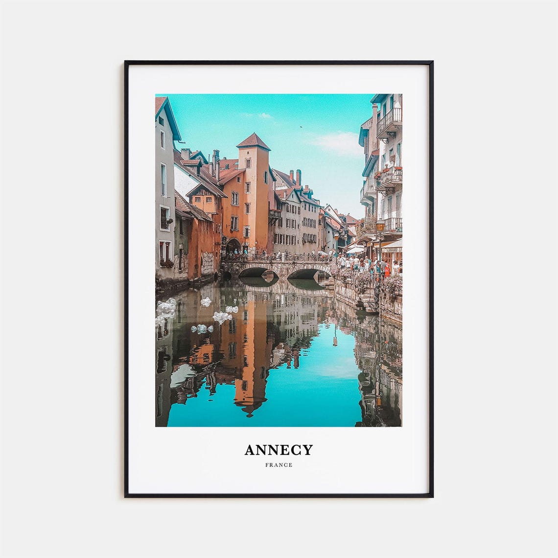 Annecy Print Annecy Photo Poster Annecy Travel Wall Art Annecy Map Print Annecy Photography Print Annecy Wall Dcor France