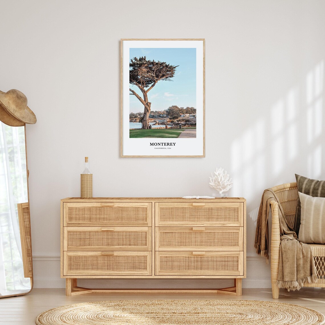 Monterey Travel Poster, California Wall Art - Image 2