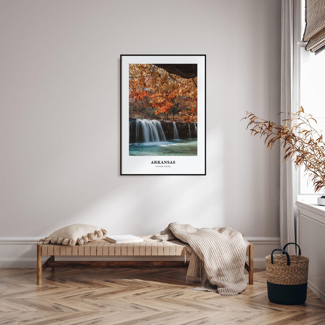 Arkansas Print Arkansas Photo Poster Arkansas Travel Wall Art Arkansas Map Print Arkansas Photography Print Arkansas United States - Image 3