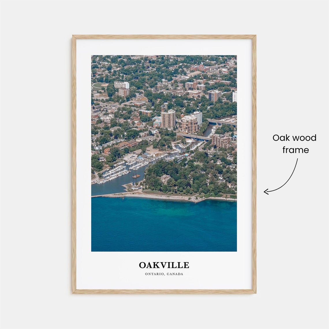 Oakville Print Oakville Photo Poster Oakville Travel Wall Art Oakville Map Print Oakville Print Oakville Wall Dcor Ontario Canada - Image 3