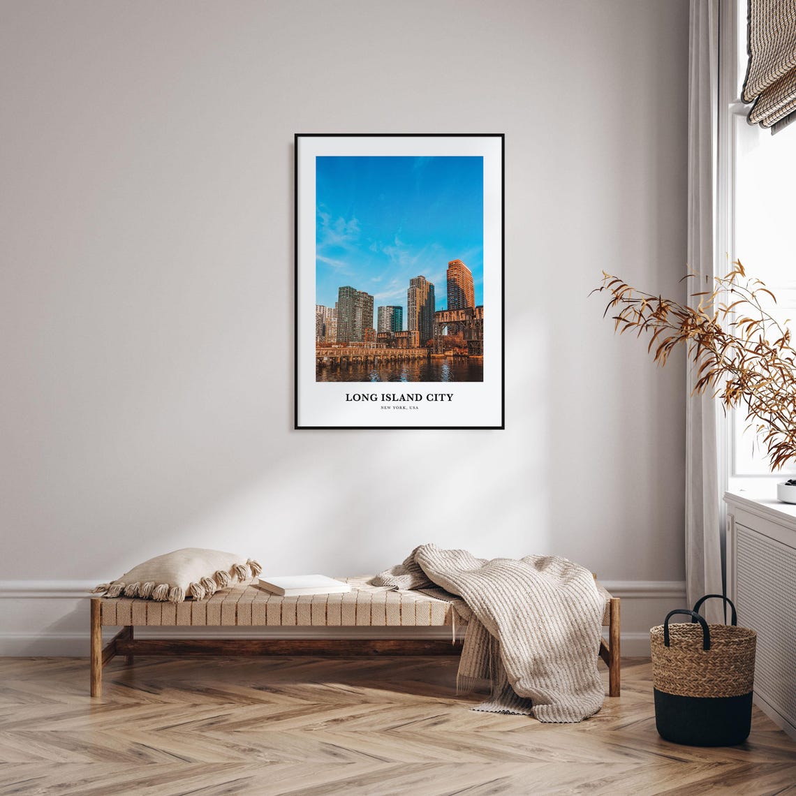 Long Island City Print Long Island City Photo Poster Long Island City Travel Wall Art Long Island City Map Print New York Usa - Image 3