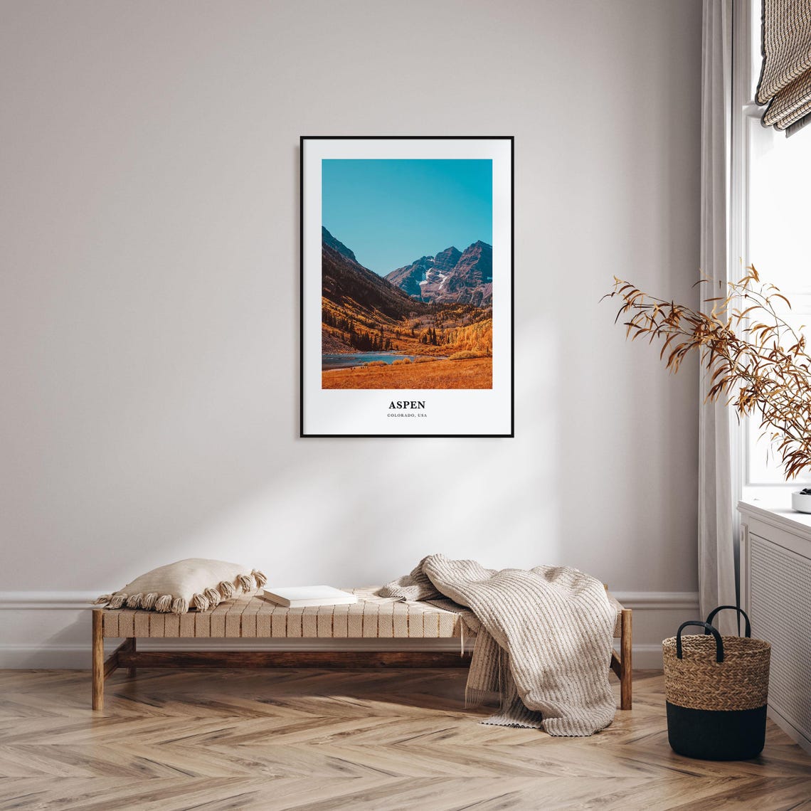 Aspen Print Aspen Photo Poster Aspen Travel Wall Art Aspen Map Print Aspen Photography Print Aspen Wall Dcor Colorado Usa - Image 3