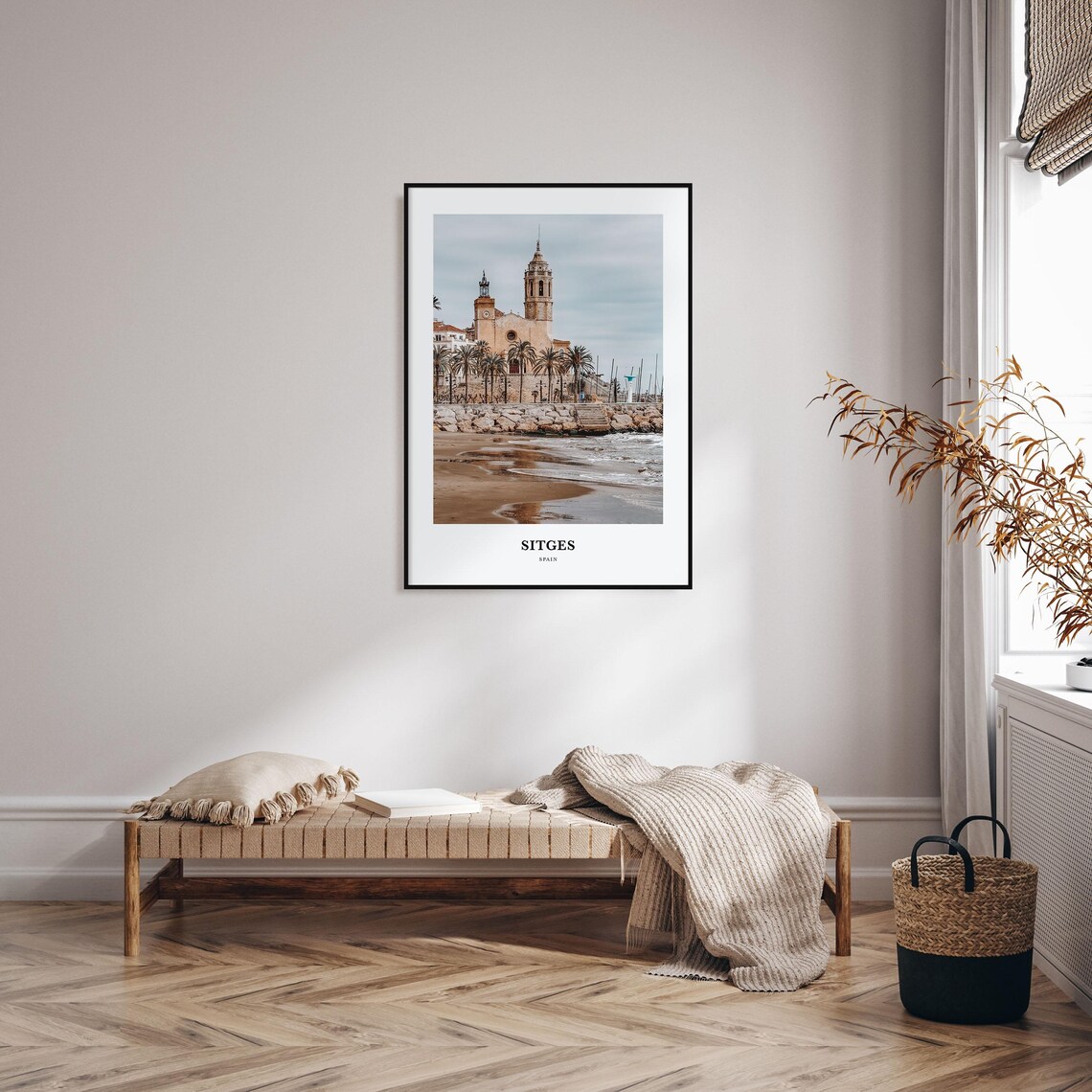 Sitges Travel Poster, Spain Place Wall Art - Image 3