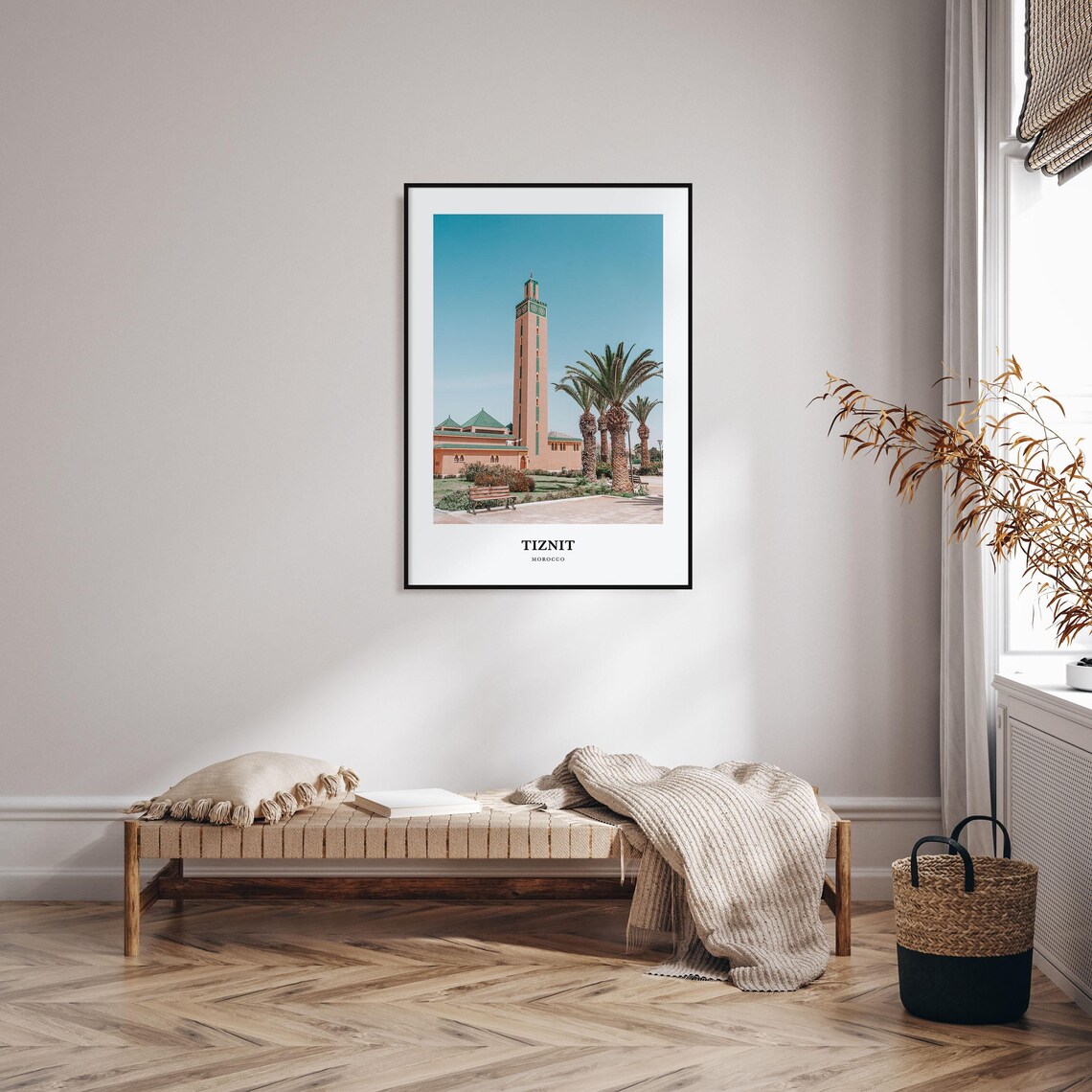 Tiznit Travel Poster, Morocco Map Wall Art - Image 3