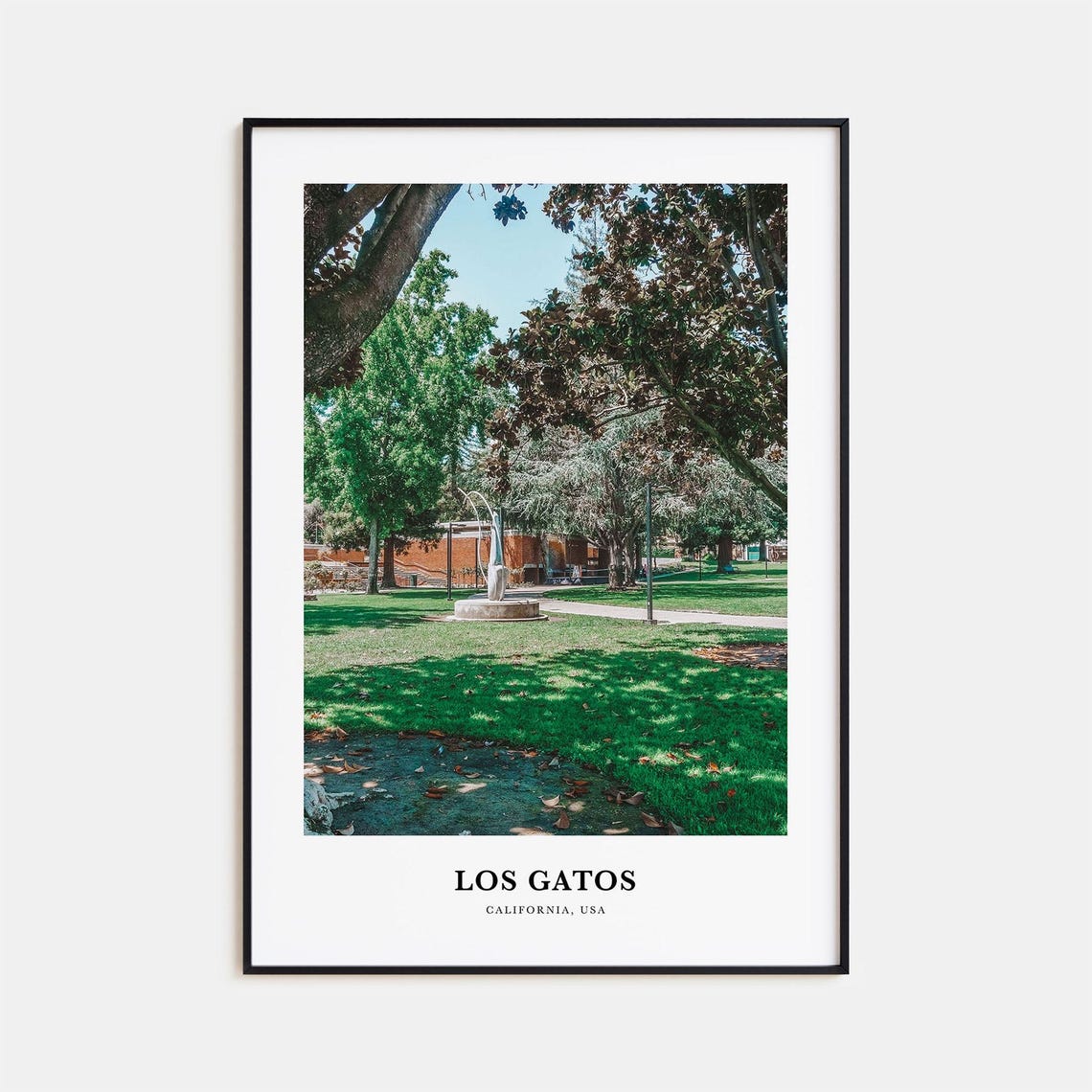 Los Gatos Print Los Gatos Photo Poster Los Gatos Travel Wall Art Los Gatos Map Print Los Gatos Photography Print California Usa