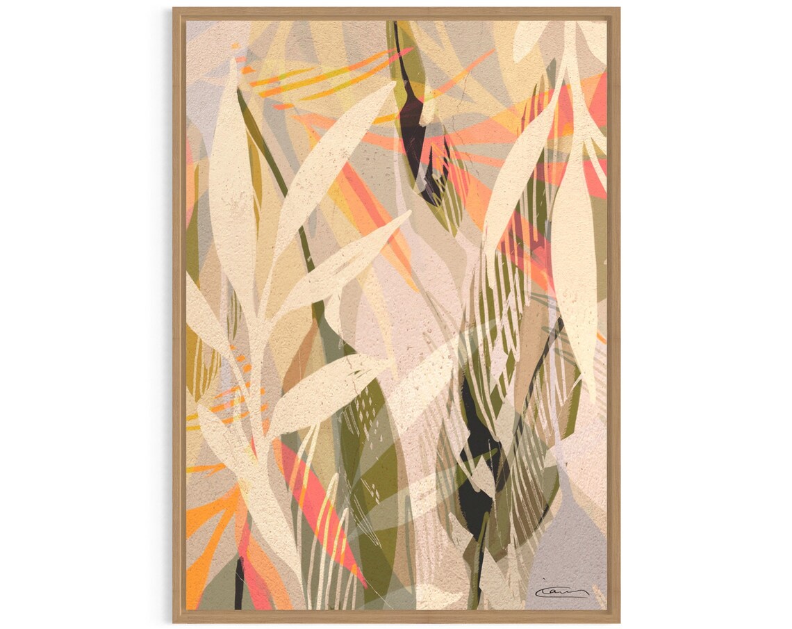 Foliage Print, Botanical Floral Wall Art