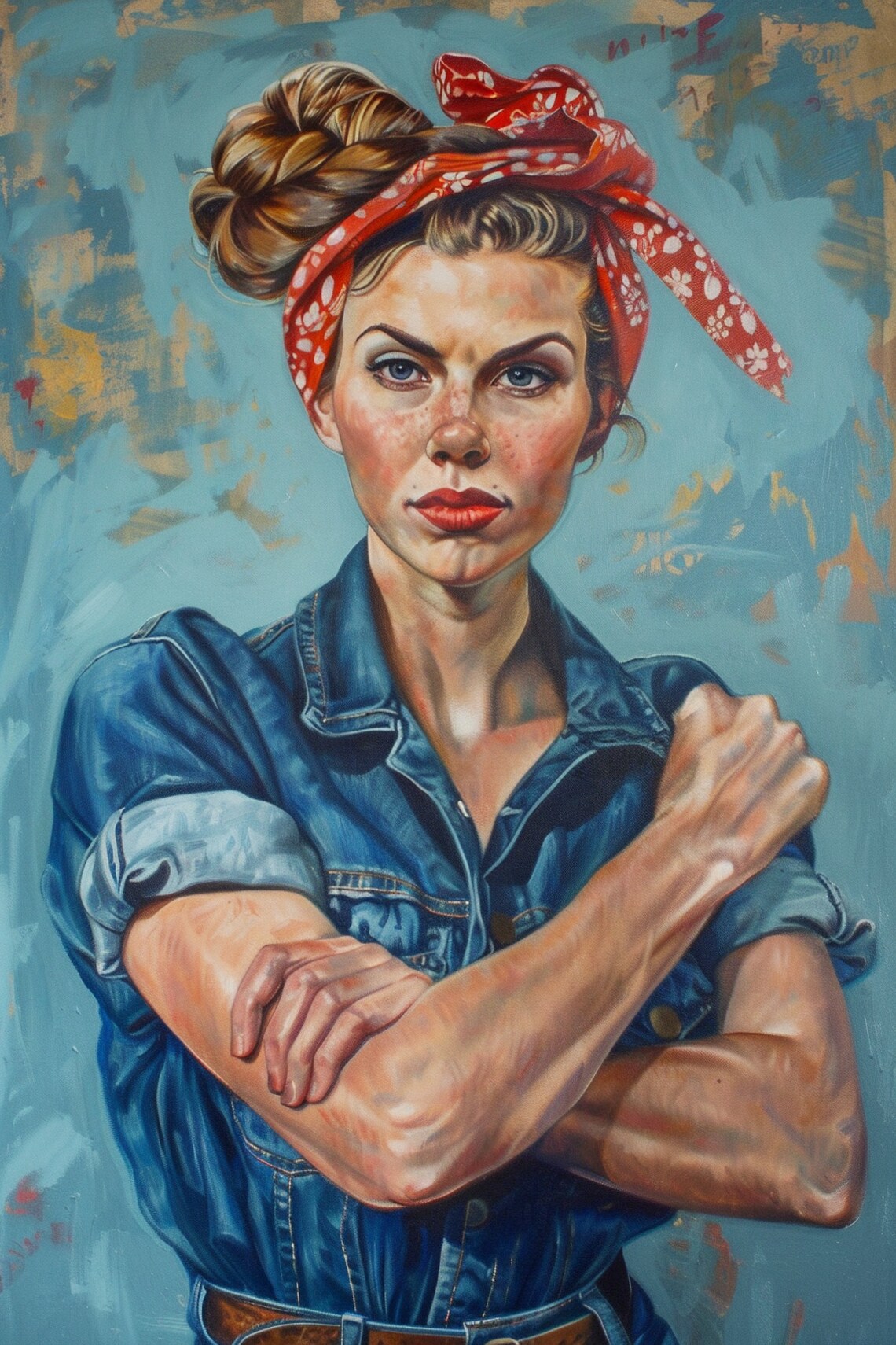 Rosie The Riveter Wall Art Print, Cultural Icon - Image 5