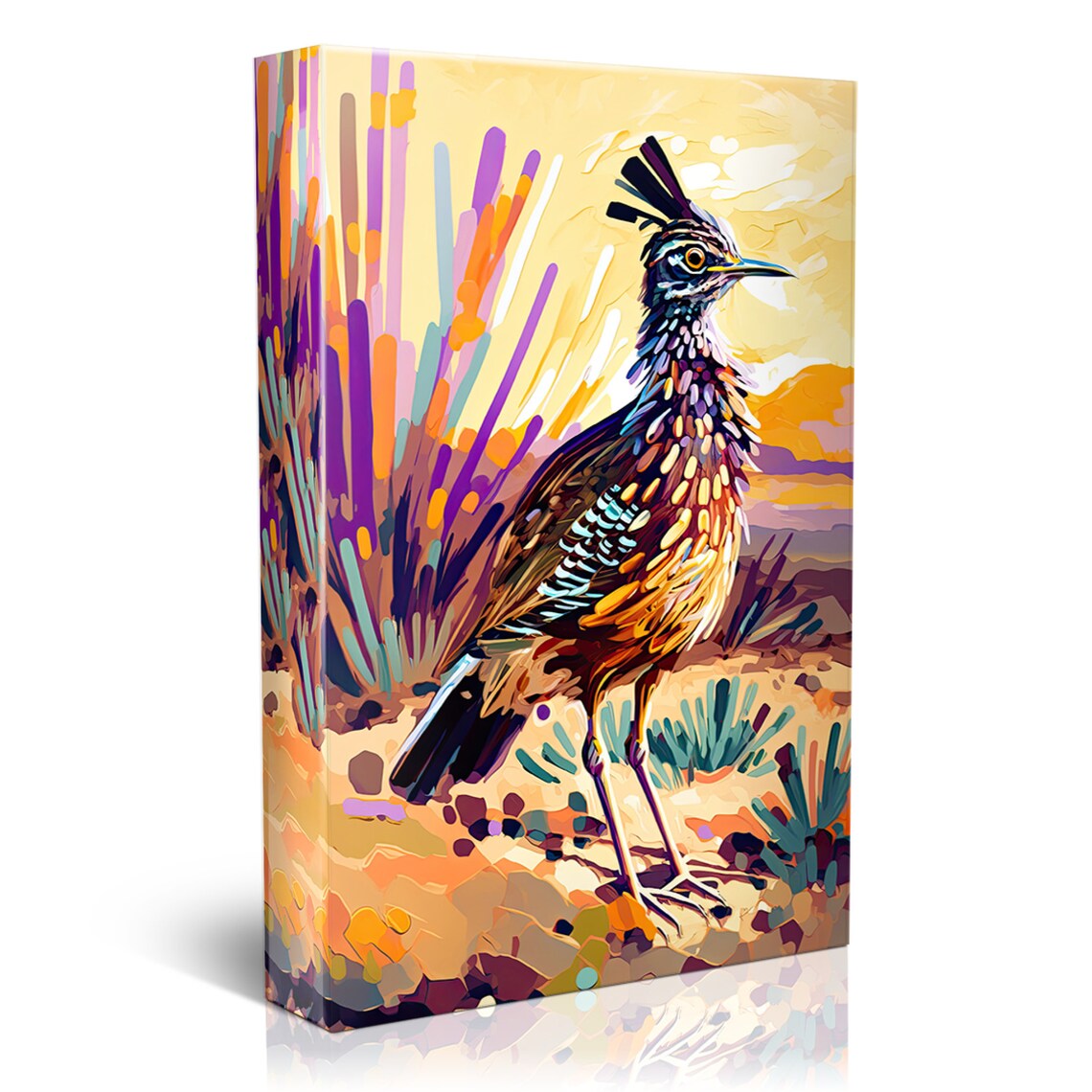 Desert Roadrunner Southwest Wildlife Art Print - Image 5