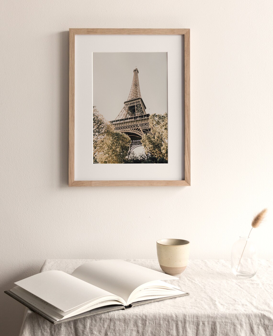 Eiffel Tower Paris French Architecture Art Print - Image 3