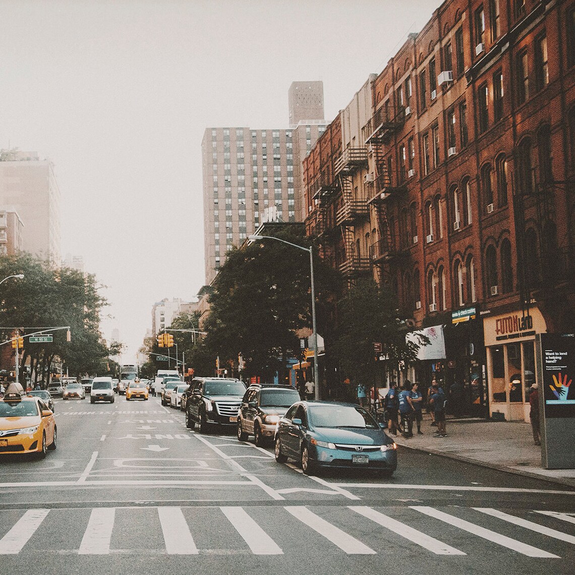 New York City Street Photography Modern Art Print - Image 2