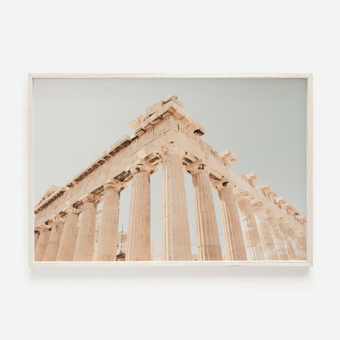 Parthenon Greece Athens Landmark Travel Poster