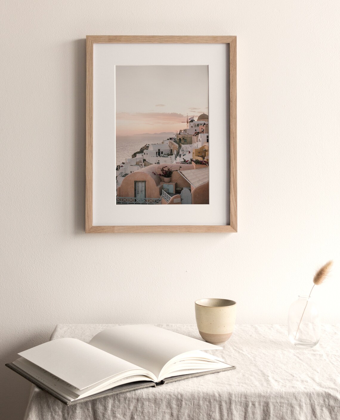 Sunset In Santorini Greece Travel Poster - Image 4