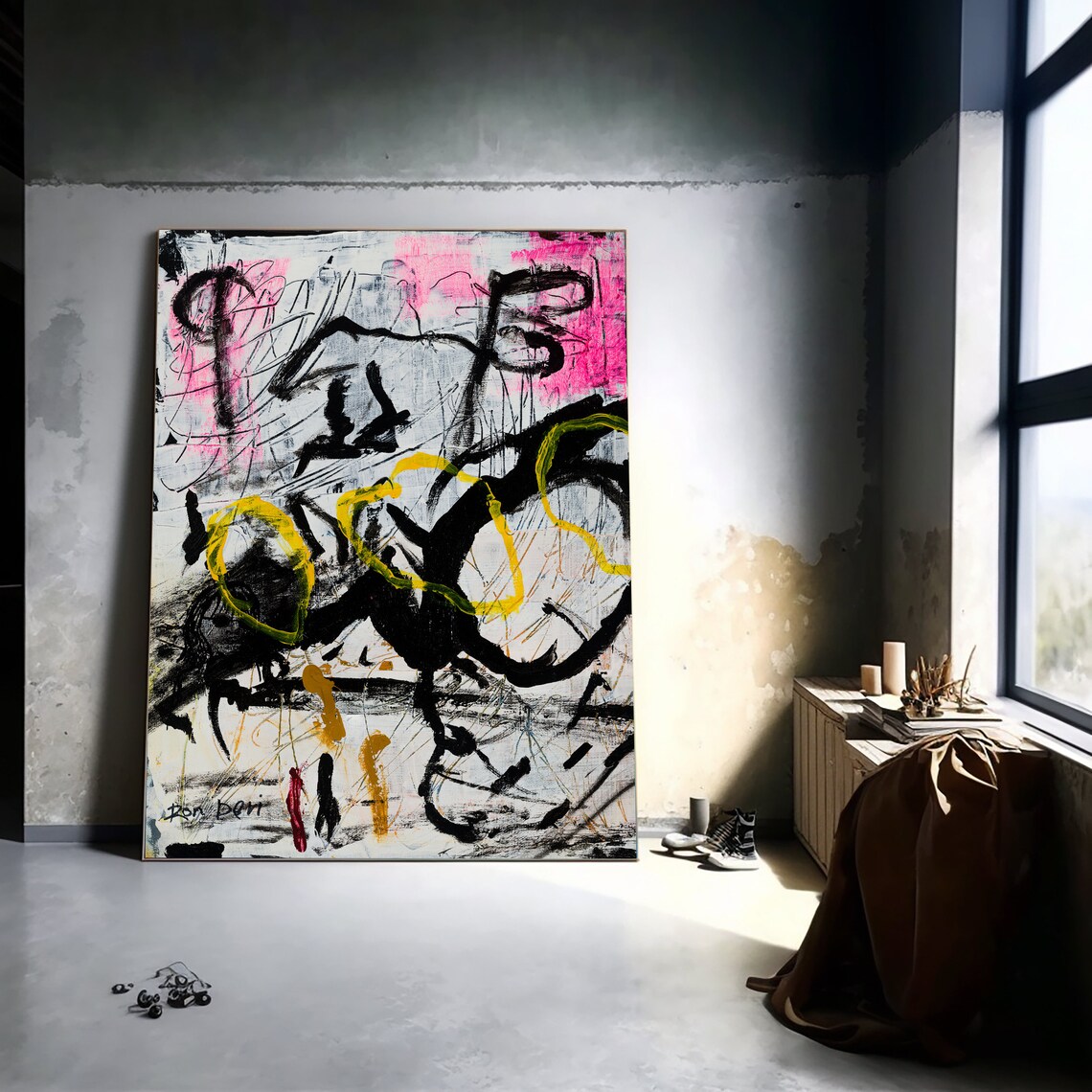 Abstract Painting, Modern Contemporary Art Print