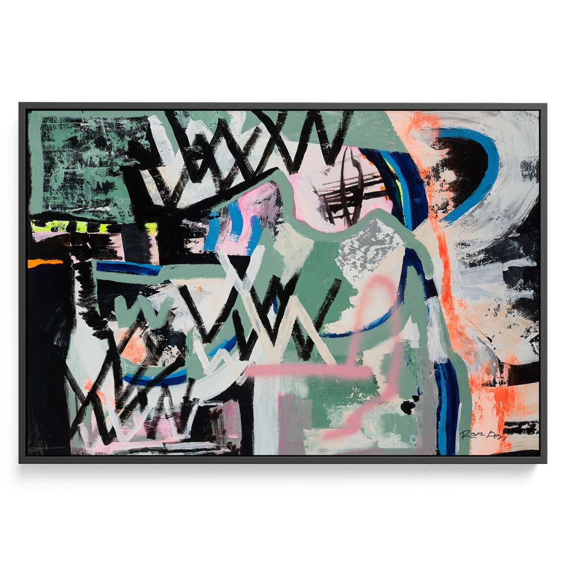 Ron Deri Abstract Graffiti Composition Art Print