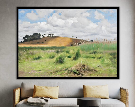 Nature Art Ready To Hang Peaceful Home Decor Nature Lover Gift Framed Print