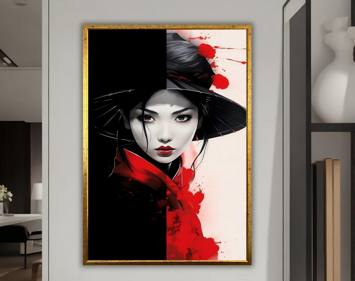 Ethnic Women Art Print, Gift for Her