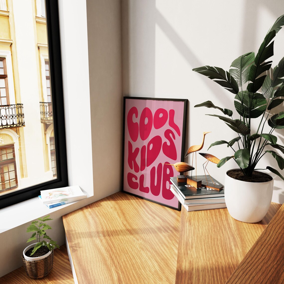 Cool Kids Club Typography Print, Teen Room Decor - Image 3