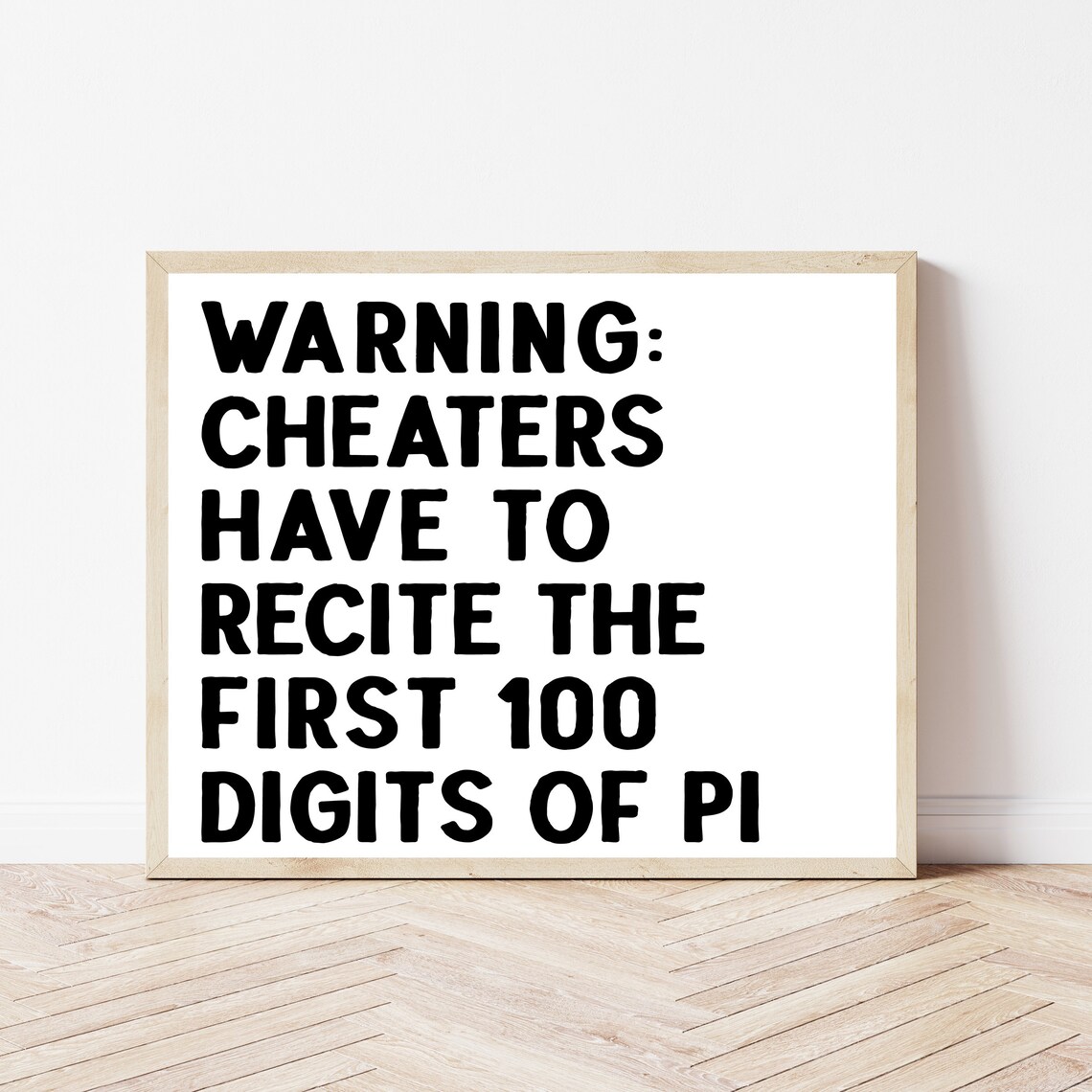 High School Math Classroom Decor Teacher Gifts Print