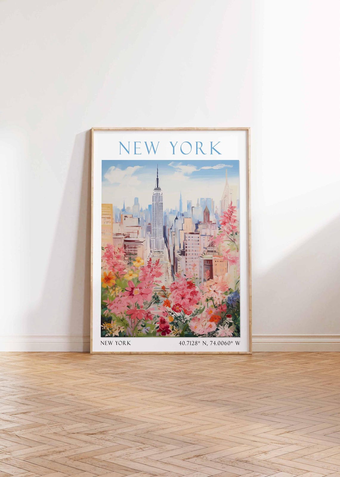 New York Print Empire State Building New York Poster New York Lover New York Art New York Print Travel Travel Print - Image 4