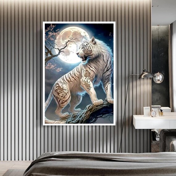 Abstract Leopard Art Print