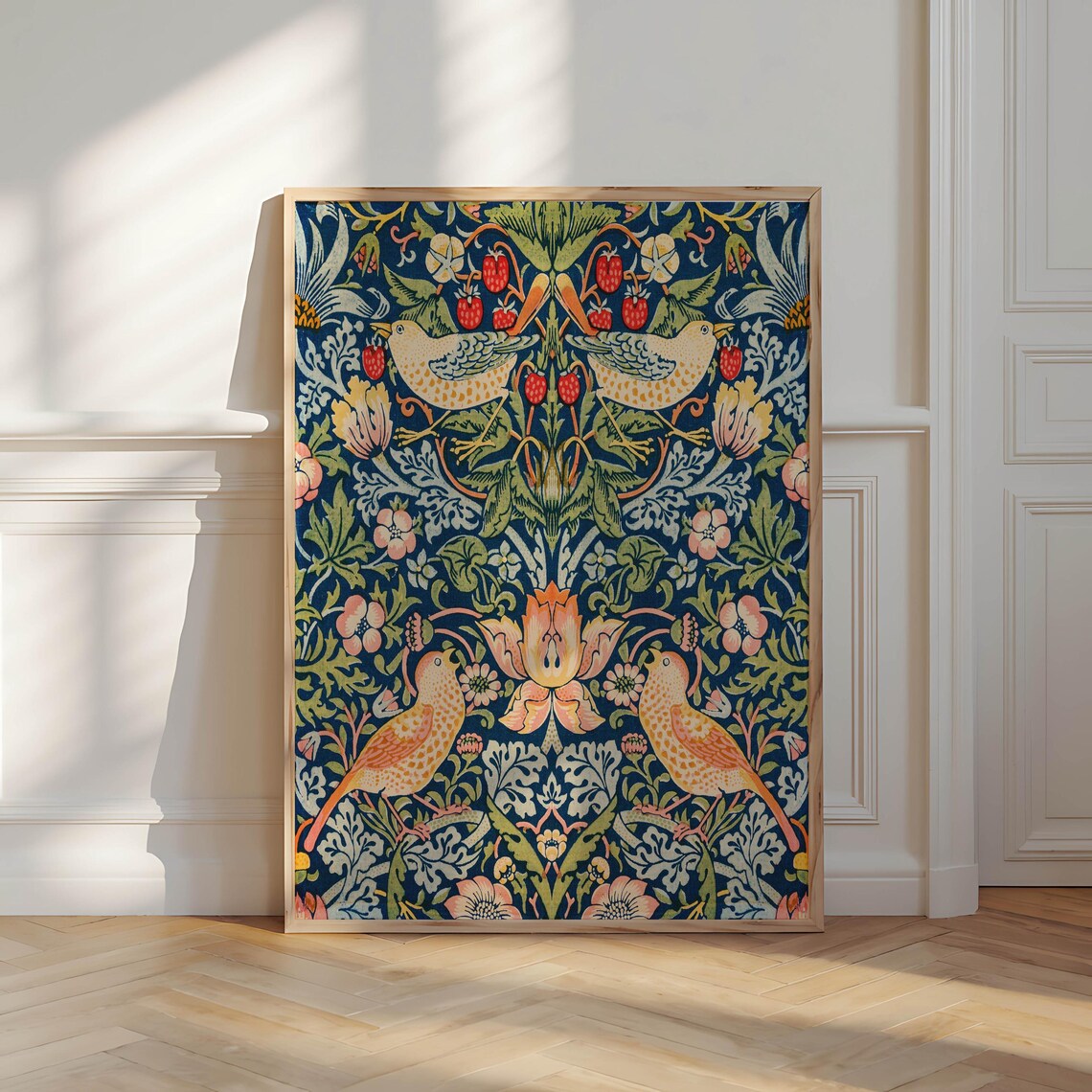 William Morris Art Print, Classic Botanical Pattern