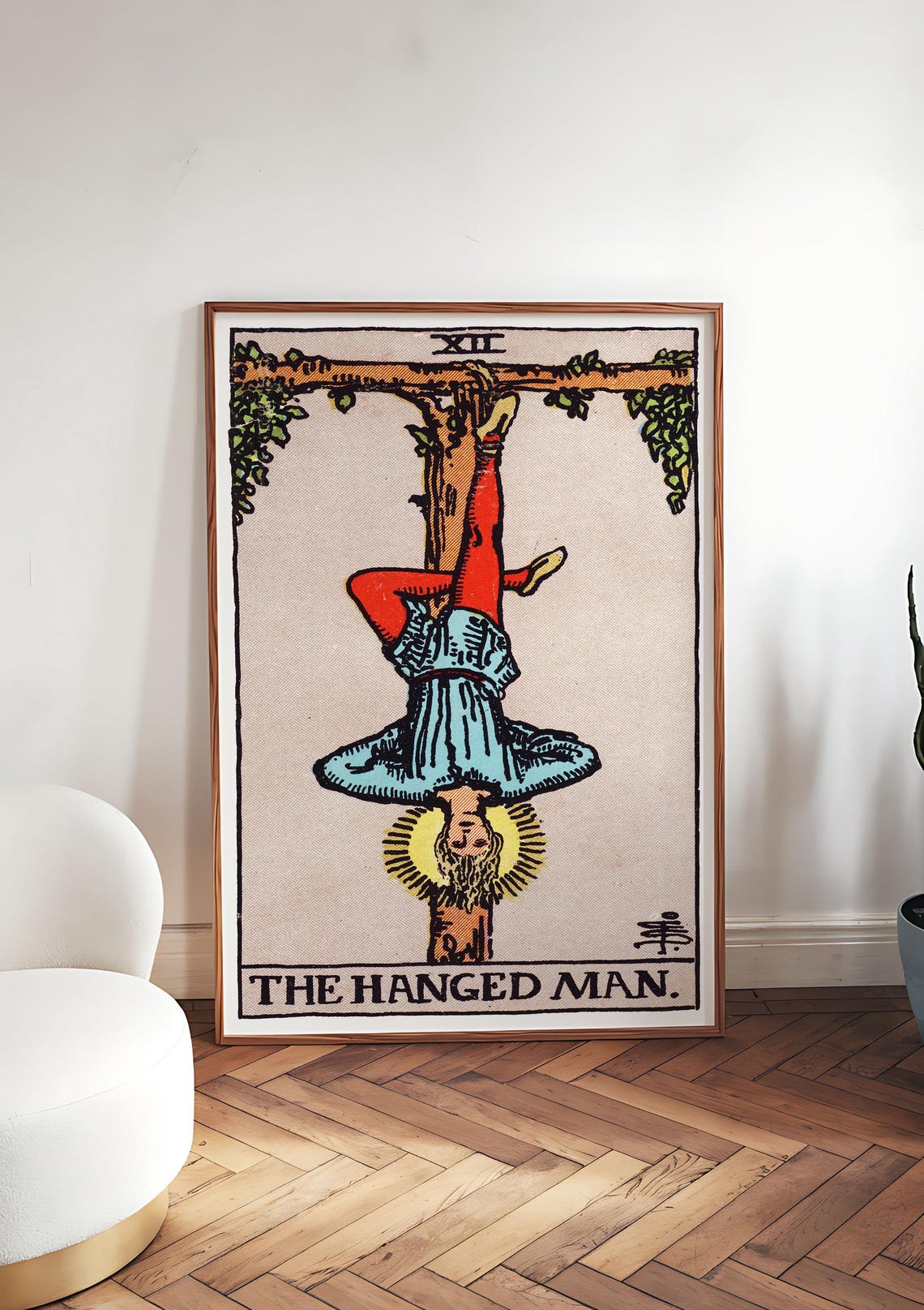 Tarot Cards Rider Waite Art Print, The Hanged Man - Image 5