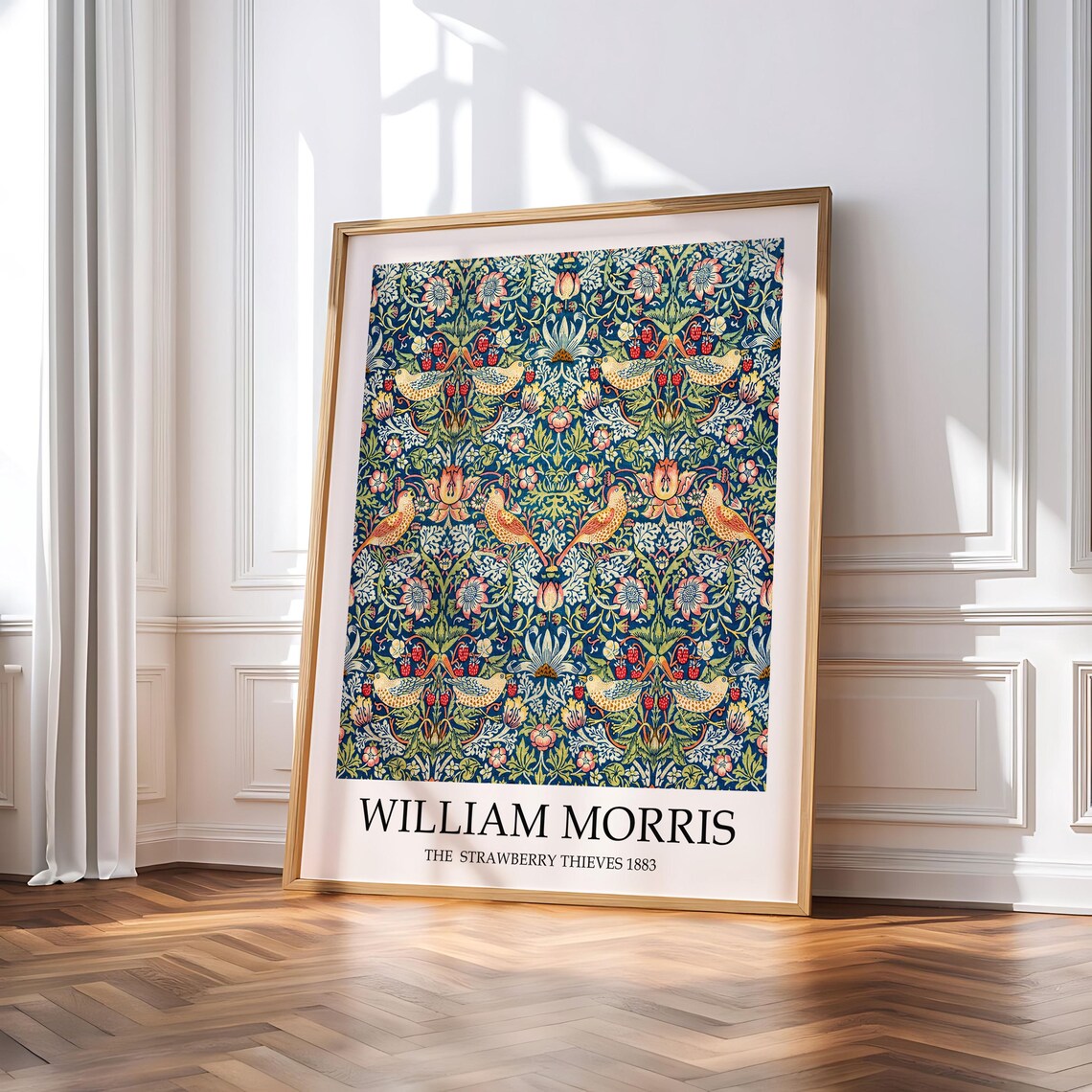 William Morris Vintage Floral Art Print, Botanical Pattern - Image 5