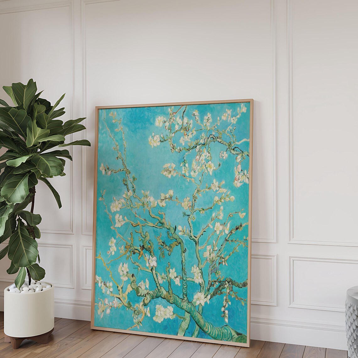Van Gogh Blossoming Almond Tree, Floral Art Print - Image 5
