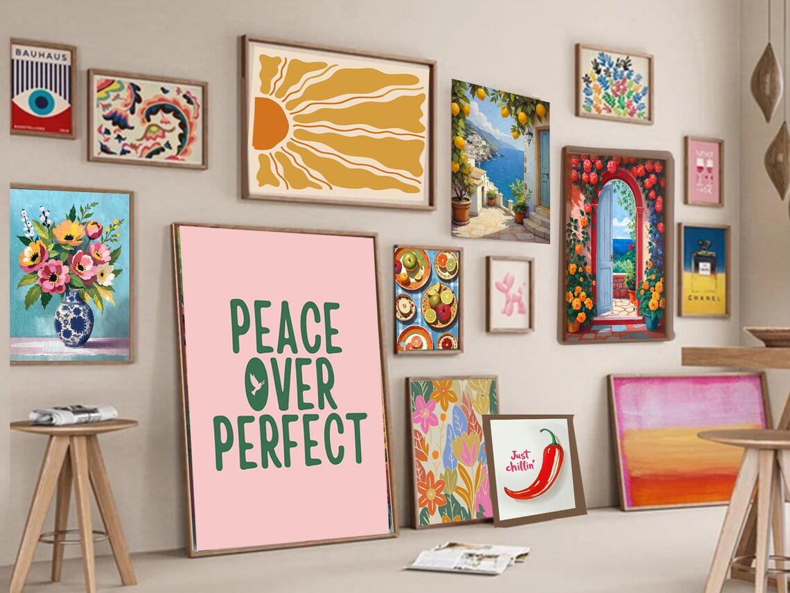 Peace Over Perfect, Funny Inspirational Quote - Image 6