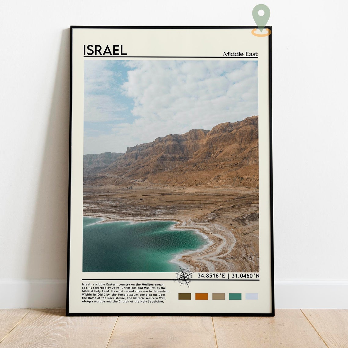 Israel Print Vintage Poster Israel Art Israel Poster Israel Photo Israel Poster Print Israel Wall Decor Jerusalem Poster Travel Gift - Image 5